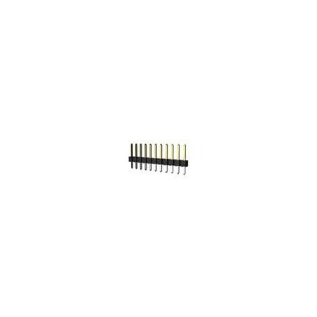 Fci Board Connector, 1 Contact(S), 1 Row(S), Male, Straight, Solder Terminal 68000-401HLF